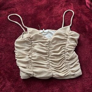 Sparkly crop top